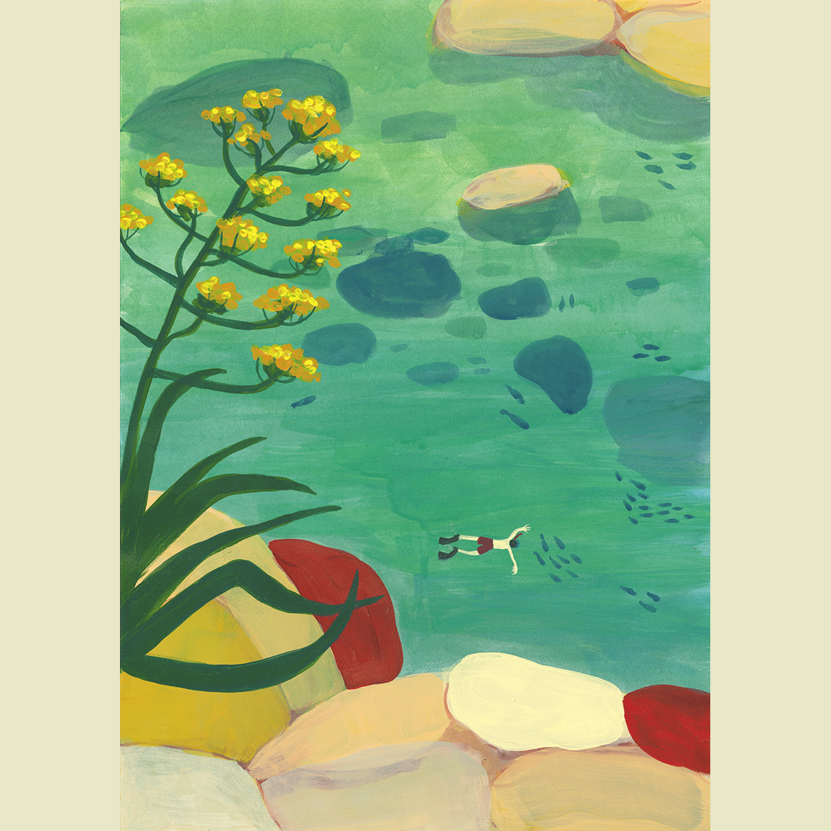 Coast astronaut Print - Image 2