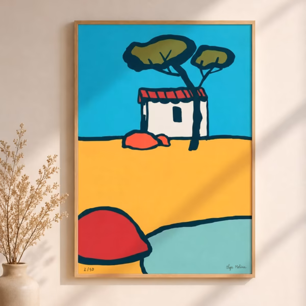 My tiny house silkscreen